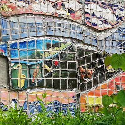 Yetta Street mosaic detail